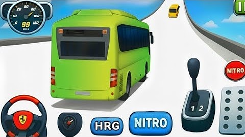 Crazy Bus Mega Ramp – Ultimate Extreme Stunts Simulator 3D - Android Gameplay