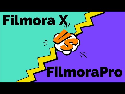 Filmora X vs FilmoraPro. Review and comparison.