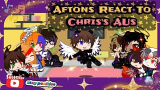 Aftons React To Chris's AUs (Fixed!)(5,000+ Sub Special!) by Aras Vixen 2,096 views 4 months ago 4 minutes, 31 seconds