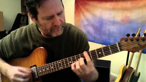 Tim Lerch - Blue Bossa Solo Guitar (Lesson and PDF...