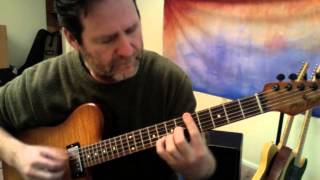 Tim Lerch - Blue Bossa Solo Guitar (Lesson and PDF available) chords