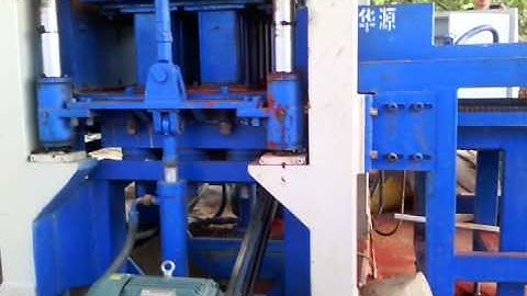 HYM QT3-15 Automatic color road brick making machine made from China