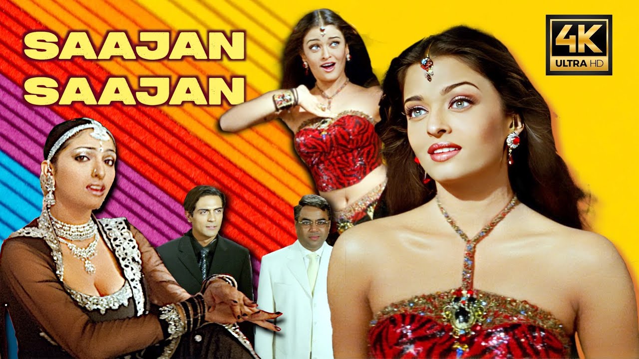 Saajan Saajan 4K Full Song | Ishq Mein Jab Jee Ghabraya| Aishwariya Rai | Dil Ka Rishta | Hindi Song