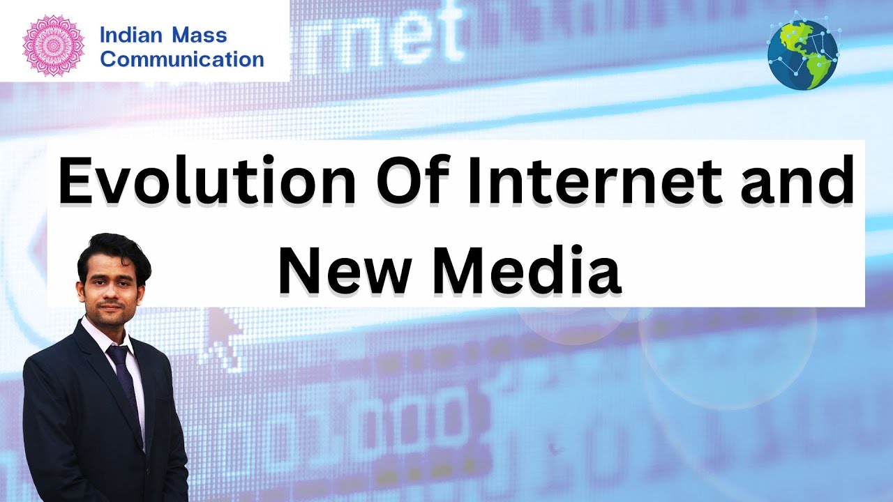 Evolution of new media and internet mass communication journalism