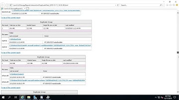Configure Advanced Quota, File Screen, Data Duplication, Storage Report Management in Server 2019