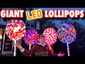 Giant LED Christmas Lollipops - Tutorial