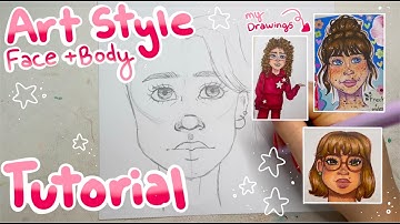 2025 Drawing Tutorial🌟**highly requested** FACE + BODY💖