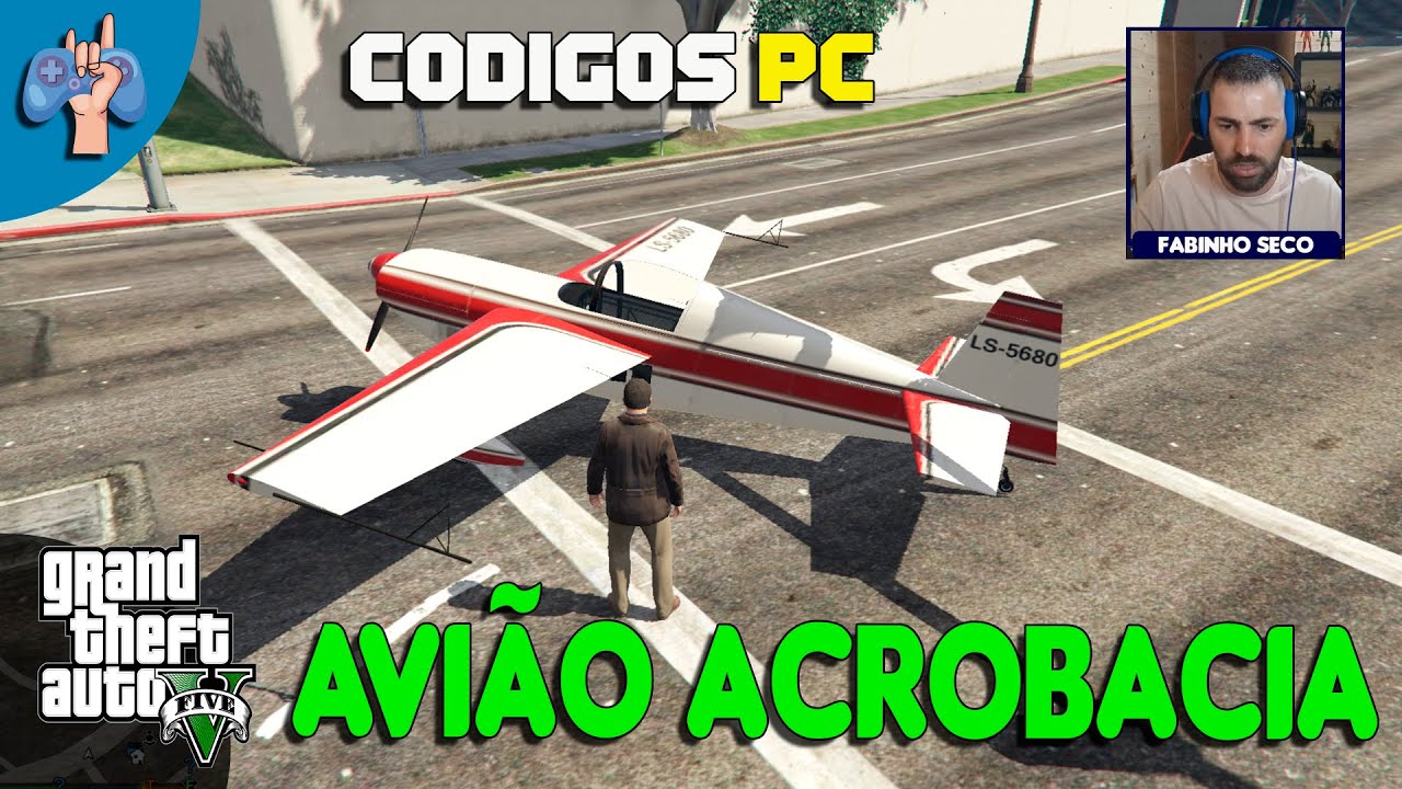 Código para gerar o avião acrobático Mallard do GTA V da Nova Geração 