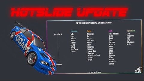 HotSlide Update | Custom Livery Part 2