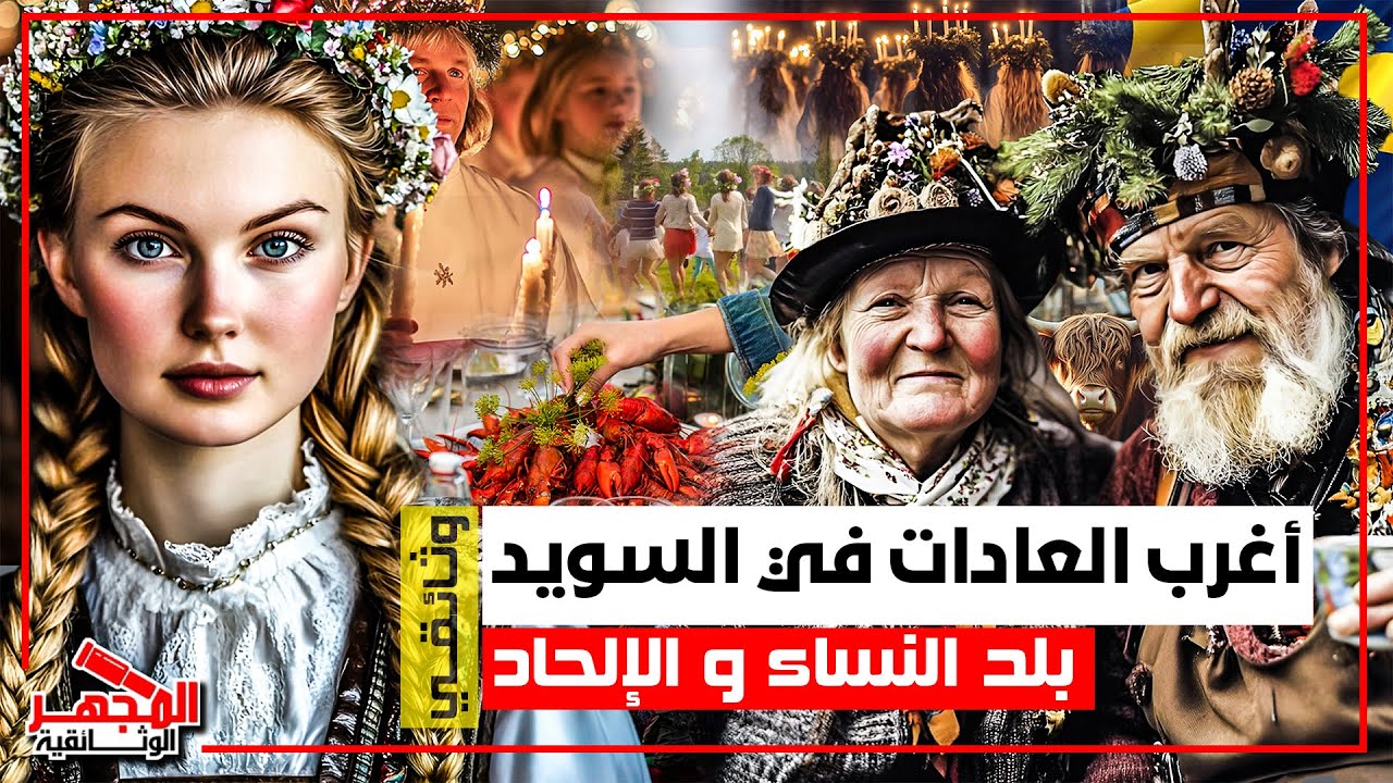 وثائقي: أغرب العادات في السويد – يتزوجون في الغابات ويقبلون العروس.. عادات ستصدمك – المجهر الوثائقية