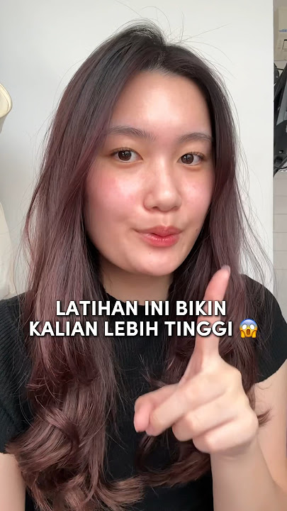 Latihan ini bikin kalian tinggi😱