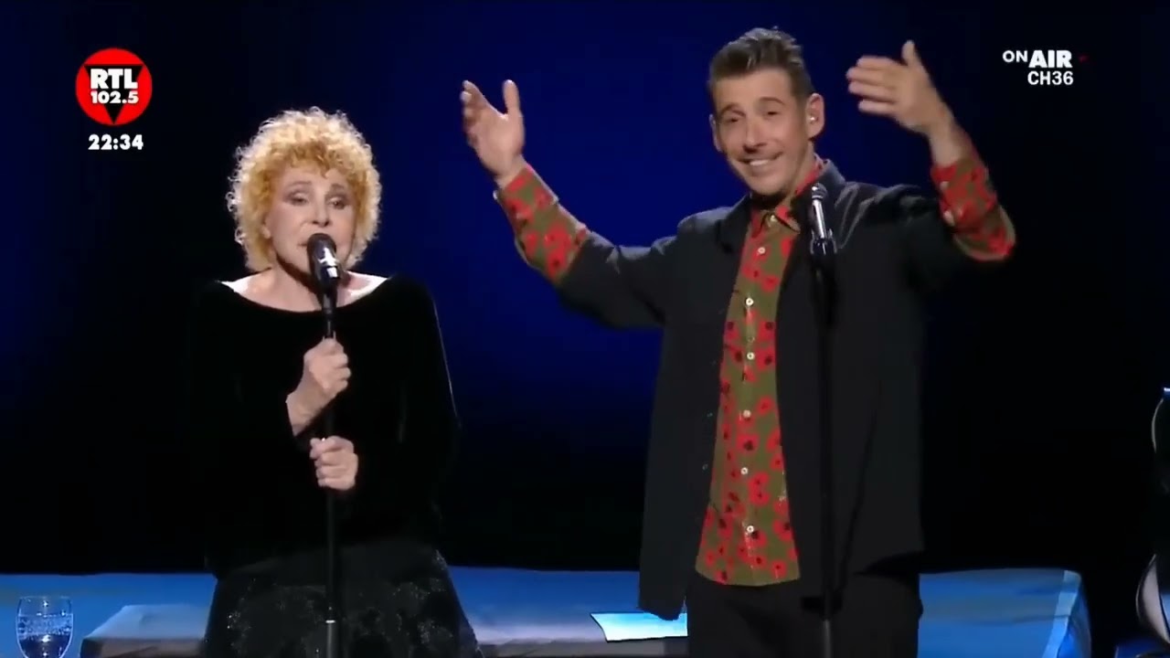 Ornella Vanoni e Francesco Gabbani - Un Sorriso Dentro Al Pianto (Live 2024)