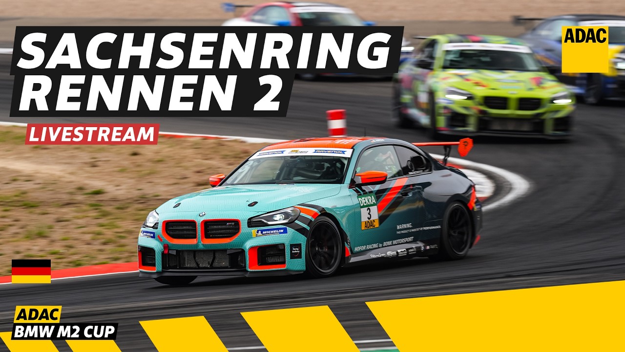 LIVE: BMW M2 Cup – Rennen 2 Sachsenring 🏆🏁 | ADAC Motorsports