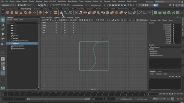 Maya2019 : Project Curve on Mesh / Split Mesh with Projected Curve