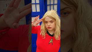 🖖🤪You're just silly! #adhd #comiccon #startrek #startrekcosplay #doctorwho #tardis #hullcomiccon