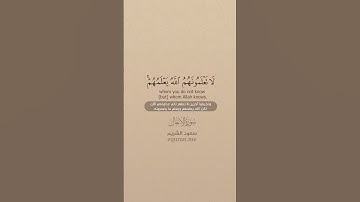 سورة الأنفال [ 60 : 61 ] ~ الشيخ سعود الشريم