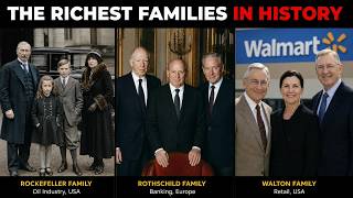 The 7 Levels of the Richest Families in History — Their Wealth Was INSANE
