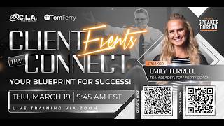 Tom Ferry Training: Client Events That Connect