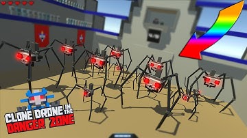 MOST INSANE LEVELS EVER!! | CLONE DRONE CUSTOM LEVELS!!