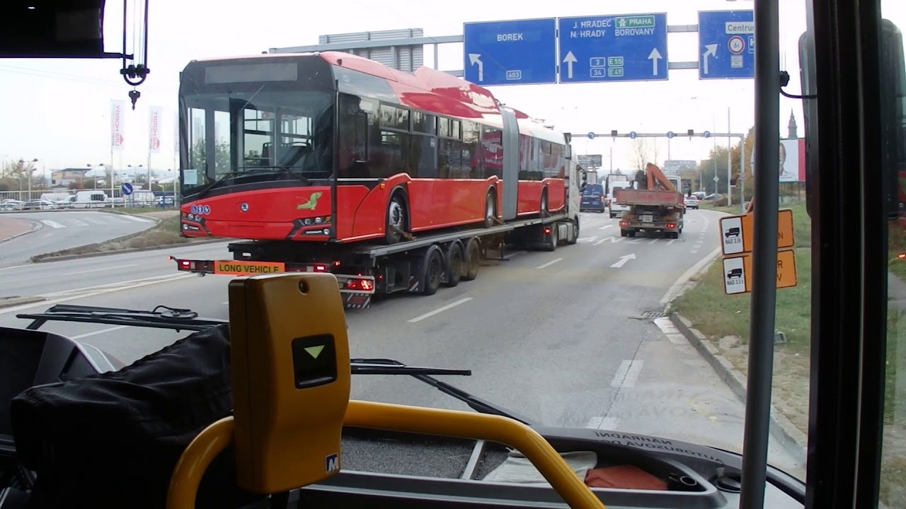 MHD České Budějovice: Jízda NAD na lince 5 z Karosy B941E (1/2)