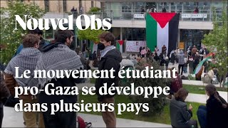 Paris, Los Angeles, Sydney : le mouvement étudiant pro-Gaza essaime dans le monde
