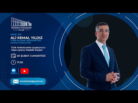 Uyuşturucu ve Uyarıcı Madde Suçları - Prof. Dr. Ali Kemal Yıldız