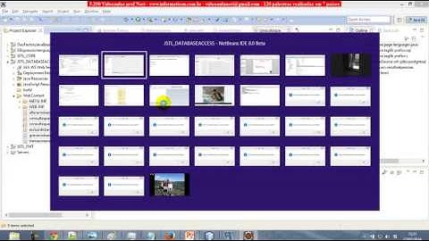 aula 5269 java para web III   JSTL criando projeto Database access no netbeans e importando do eclip