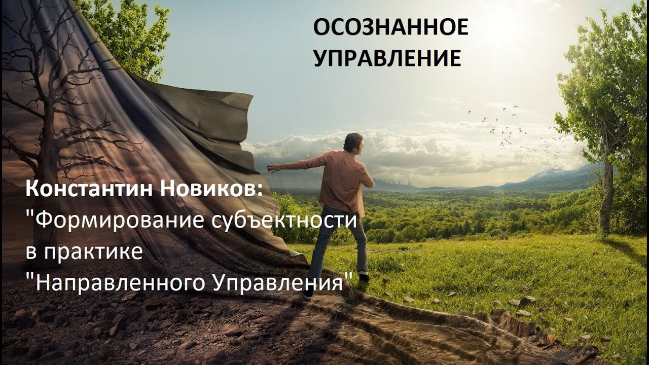 Константин Новиков: "Формирование субъектности в практике "Направленного Управления" (Хосин Канри)
