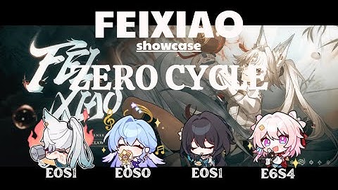 Feixiao - Zero Cycle MoC 12 boss Kafka | Honkai Star Rail 2.5 #honkaistarrail #hoyoverse
