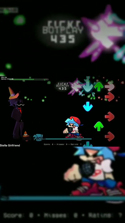 Imposter But Human V2 - Friday Night Funkin - Song Blackout Defeat - #fridaynightfunkin #shorts #fnf