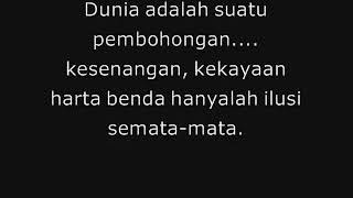 TIDAK ADA YANG KEKAL DI DUNIA INI KECUALI KEMATIAN