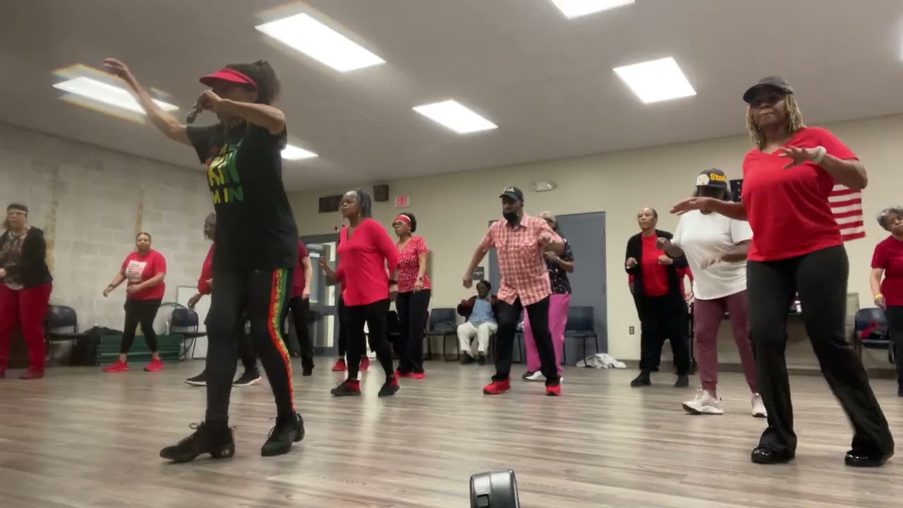 Movin’ and Groovin’ doing RDC line dance