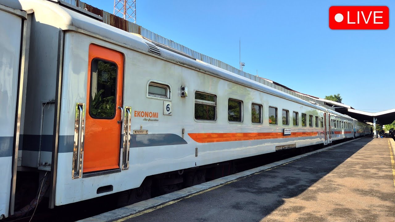 🔴 NAIK KERETA EKONOMI NYAMAN JAKARTA SEMARANG TERBARU ! Trip KA Tawang ...