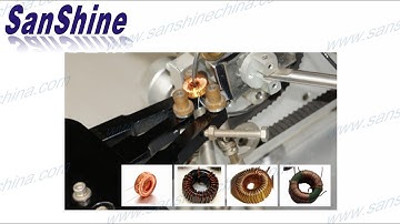 Series automatic toroid coil winding machine(SS900B)