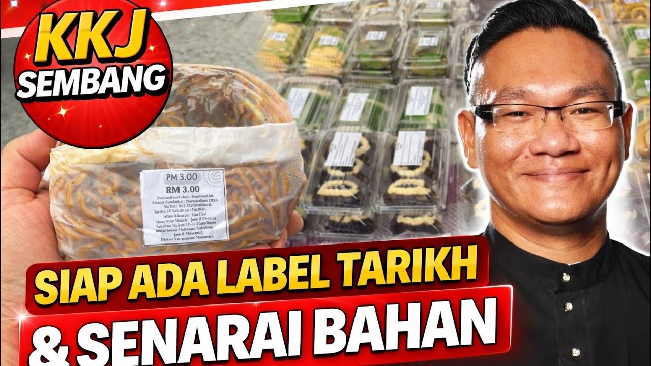 VIRAL NEWS🇲🇾 I Siap Ada Label Tarikh & Senarai Bahan, Usaha Peniaga Di Bazar Ramadan Labuan Dipuji