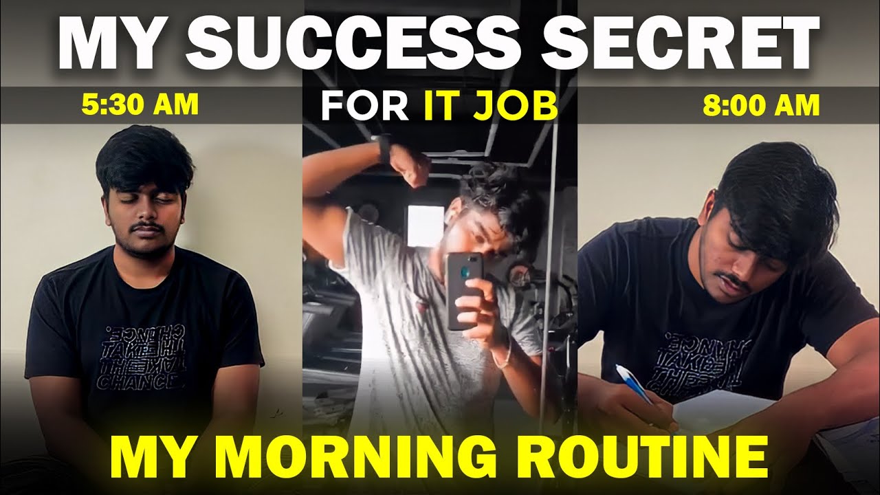 🚀My successful morning routine of IT Employee 🔥Productive morning
