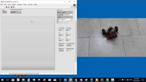 How to Make Robot using LabVIEW Arduino and Bluetooth controlled with (Mouse Moving)