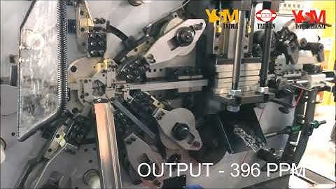 HIGH SPEED STAMPING AND BENDING LINE (396 PPM)