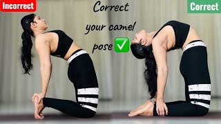 How to Do Camel Pose Correctly | Ustrasana Step by Step 🧘‍♀️
