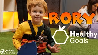 Rory LOVES Healthy Goals! 🍎