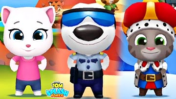 TALKING TOM SPLASH FORCE  - LILU Gameplay (Android, iOS) Mobile