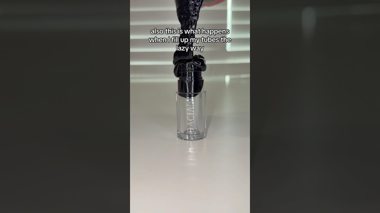 Making a Wednesday gloss🕷️ 