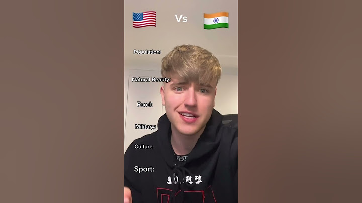 1v1… India Vs America