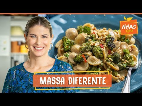 Macarrão picante com brócolis e molho de amendoim | Rita Lobo | Cozinha Prática