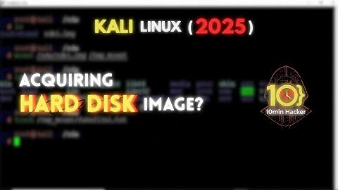 How to Create a Full Hard Disk Image in Linux | Forensic & Backup 2025 (in 10 minutes)