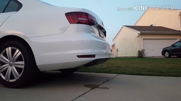 2017 Jetta 1.4t muffler delete