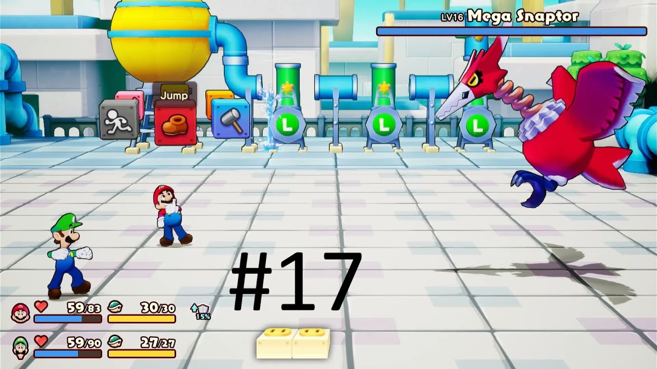 Mario And Luigi Brothership #17 Mega Snaptor!