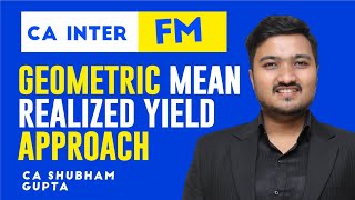 Illustration 11   Geometric Mean Realised yield approach Ch 4 Cost of Equity Capital CA Inter FM