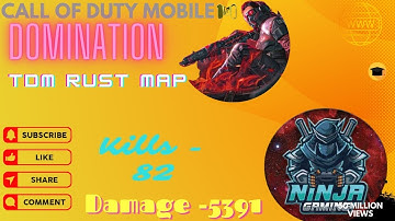 8 July 2022 Call of Duty Mobile - "RUST" Map  82