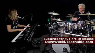 Dave Weckl & Chrissi Poland: "Wanna Be You" (Online School Promo)